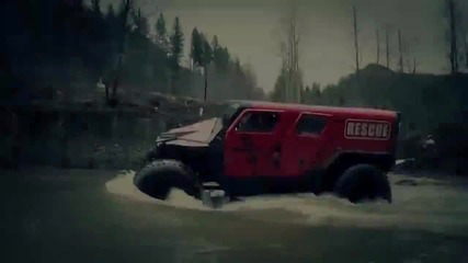 Румъснки звяр изтегля Hummer • Ghe-o Rescue !