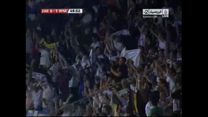 real - zaragosa - 0 - 1 - real - madrid (goal - Raul) 