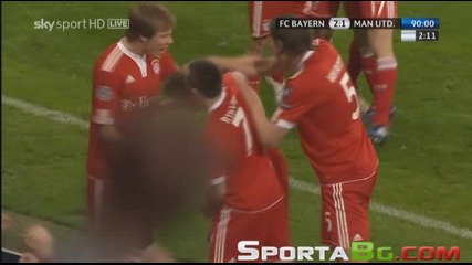Баерн Мюнхен - Манчестър Юнайтед - 2:1 