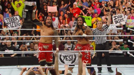 All five of The Usos' championship victories