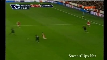 Arshavin - Arsenal 1 - 0 Stoke 