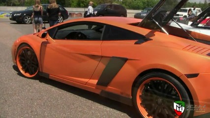 1000hp Heffner Twin Turbo Lamborghini Gallardo Revs And Accelerations - 2010 Fca Ottawa Demo Zone 