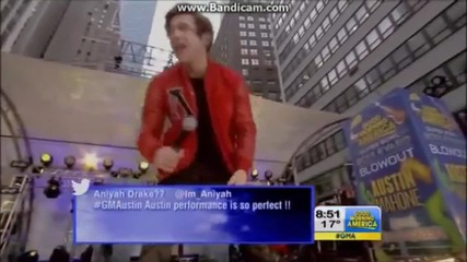 Austin Mahone Performs What About Love on Good Morning America #gmaustin
