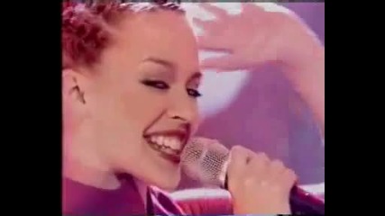 Kylie minogue - Did it again (live on Totp 1998) 