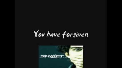 {tekst} Skillet - Forgiven 