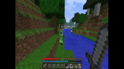 Minecraft Survival #3 - Намерих пещера!