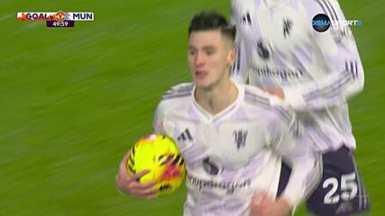 Goal by Manchester United
