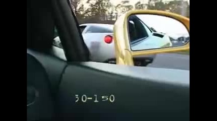 Z06 vs Lambo 