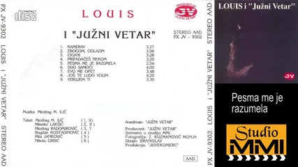 Louis i Juzni Vetar - Pesma me je razumela (Audio 1988)