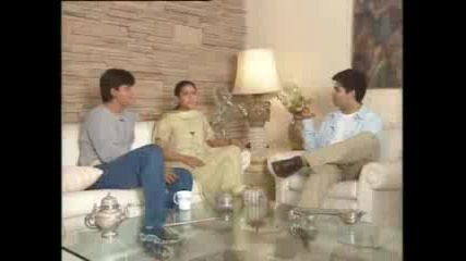 Karan With Sr & Kajol