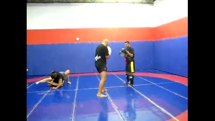 Brandon Vera training at Ultimate Martial Arts