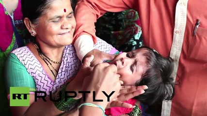 India: Thousands swallow live fish in bid to cure respiratory problems