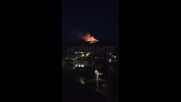 От "Моята новина": Голям пожар в Айтос