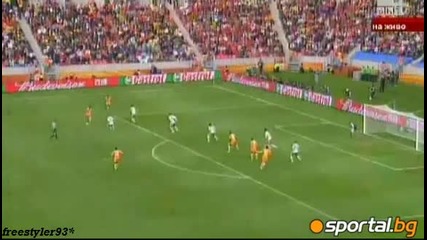 Греда лиши Роналдо от летящ старт! Кот д`ивоар 0:0 Португалия World Cup 2010 