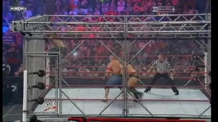 Wwe Extreme Rules 2011- The Miz vs. John Cena vs. John Morrison ( Wwe Championship) Part 1/2
