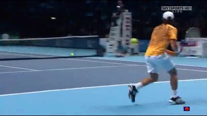 Federer vs Verdasco hd 2009 Atp World Tour Finals - Group Stage 