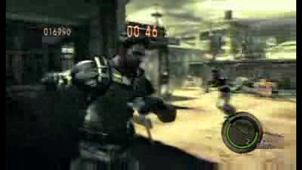 Resident Evil 5 Mercs Mode: Single View Gameplay