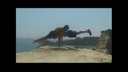 Extreme freerun and parkour