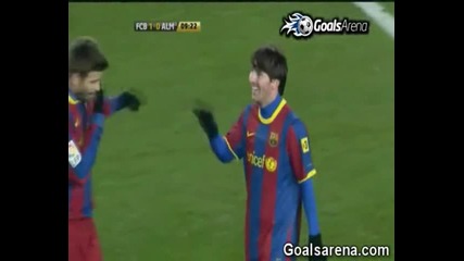 26 - 01 - 2011 - Barcelona 1 - 0 Almeria (copa Del Rey) 