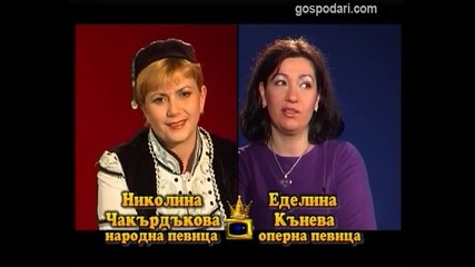 Блиц - Николина Чакърдъкова и Еделина Кънева