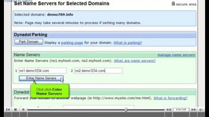 Updating Dns at Dynadot.com by www.vivahost.com