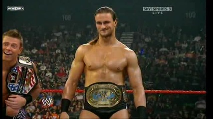 The Miz, Zack Ryder & Drew vs Morrison, Yoshi & Mark Henry | Raw Slammy Awards 14/12/09 | 