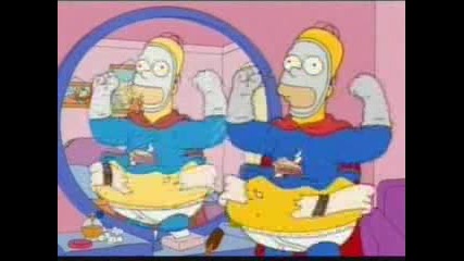 Homer Simpson Is Pie - Man