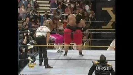 Bret Hart Vs. Yokozuna - Wrestlemania X