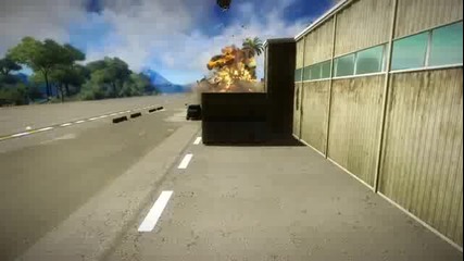 Just Cause 2 - Anatomy of a Stunt - Fuel Tank Stunt 