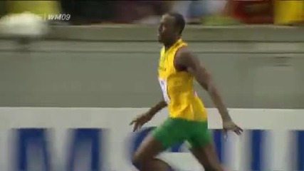 Usain Bolt в Берлин 2009 