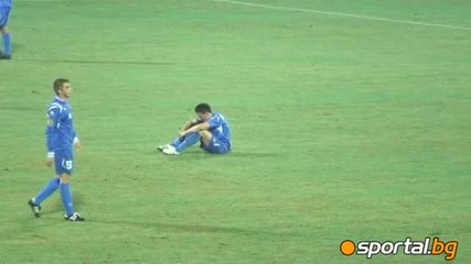 05.11.2009 Край на мача: Левски - Ред Бул 0:1 