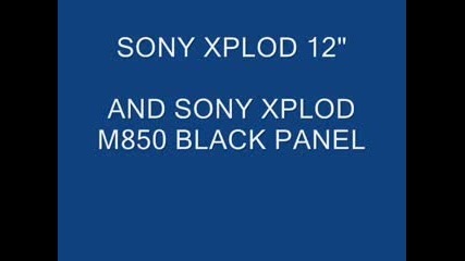 Sony Xplod