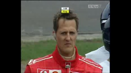 Michael Schumacher Crash At Practice
