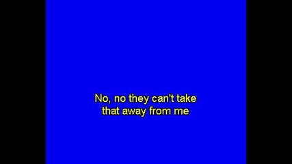 Karaoke - Ella Fitzgerald - They Can't Take That Away From Me