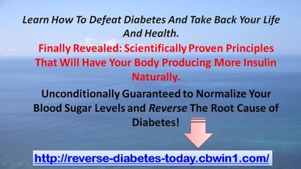 How To Reverse Diabetes Now - Your Diabetes Cure