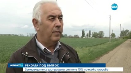 Земеделските производители - нащрек за реколтата си