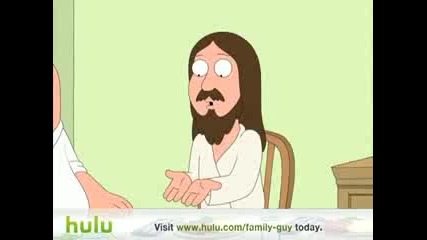 Family Guy dinner whit Jesus 