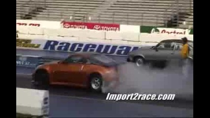 Nissan 350z Burnout