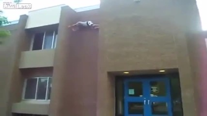 Как да Не изкачваме сграда! Don't do this at home!