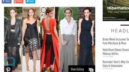 Happy 25th Birthday, Emma Watson! See the British Beauty's Best Style Moments To Date