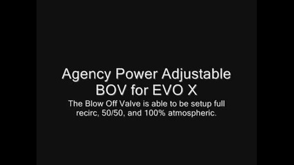Mitsubishi Evo X with Blow Off Valve 