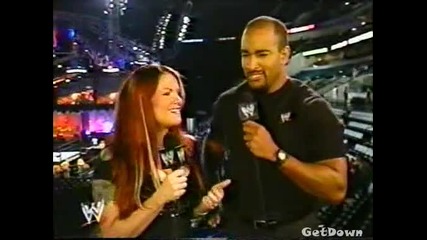 Интервю с Виктория преди Armageddon - Wwe Heat 15.12.2002 