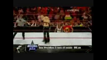 R A W 02/02/09 Candice Vs Beth