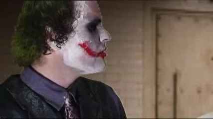 The Dark Knight - Joker Interrogation Scene (пародия)