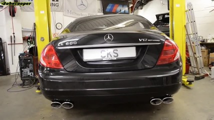 Mercedes Cl600 W216 Cks Sport Exhaust