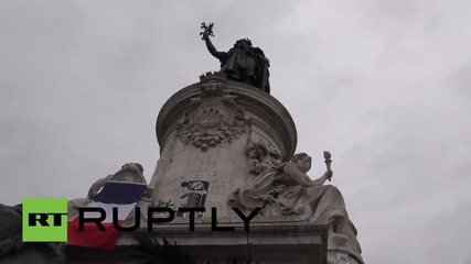 France: Parisians continue to mourn victims of Friday's attacks at Republic Square
