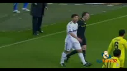 Хеттрик на Роналдо и асистенция Реал Мадрид 4:2 Виляреал 09.01.2011 