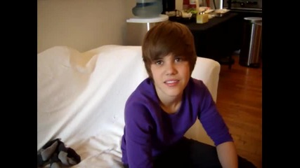 Justin Bieber--quick interview before Teen Dream mag shoot 10_12