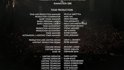 Rammstein - Outro / Live from Madison Square Garden 2010