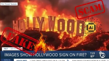 🔥Изгоря ли надписът "HOLLYWOOD" ?!😲🧐